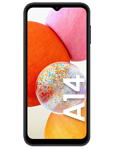 Samsung Galaxy A14 4G Black front