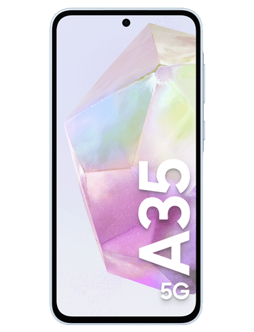 Samsung Galaxy A35 Iceblue front