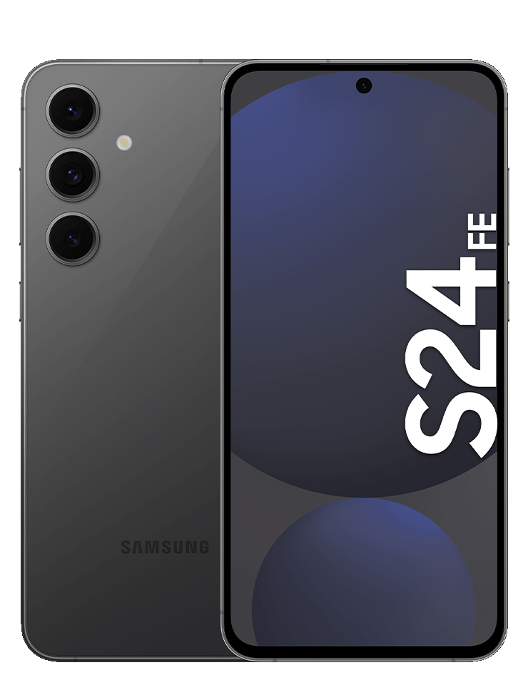 Samsung Galaxy S24 FE Graphite front
