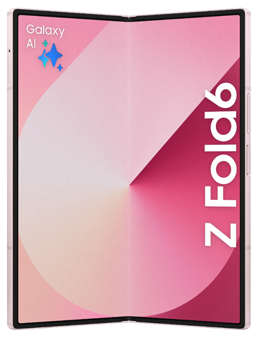 Samsung Galaxy Z Fold 6 Pink front
