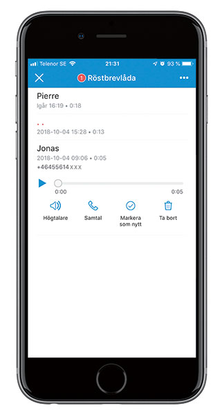 Rostbrevlada I Mobilappen Telenor One X Kundservice Telenor