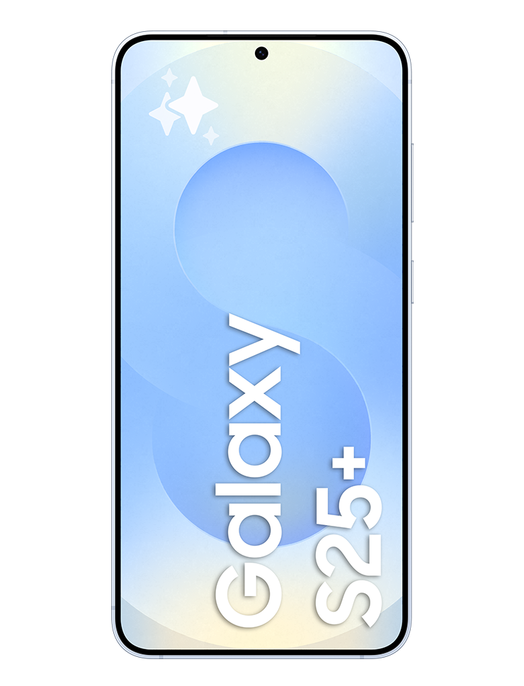 Samsung Galaxy S25+ Icyblue front