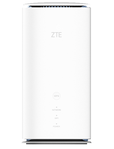 ZTE MC888 Ultra 5G Vit front