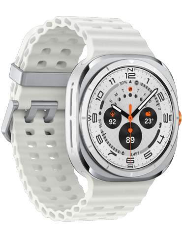 Samsung Galaxy Watch Ultra White front